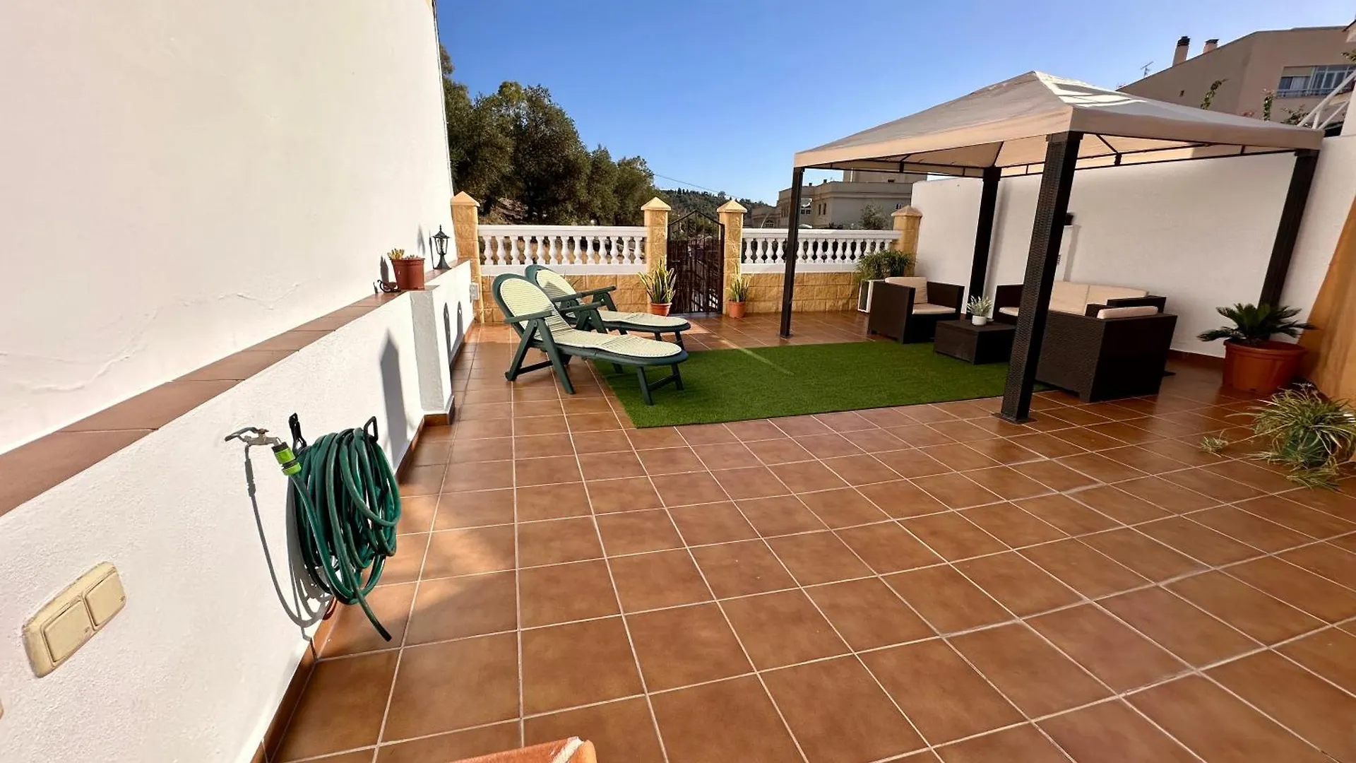 펜션 말라가 The House In Toquero Solarium Views To The Alcazaba 빌라
